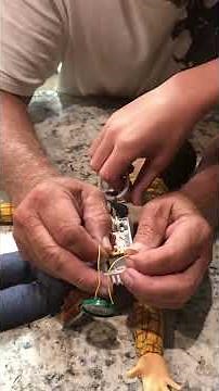 Fixing Pull String Toy Story Woody Doll -Part 2
