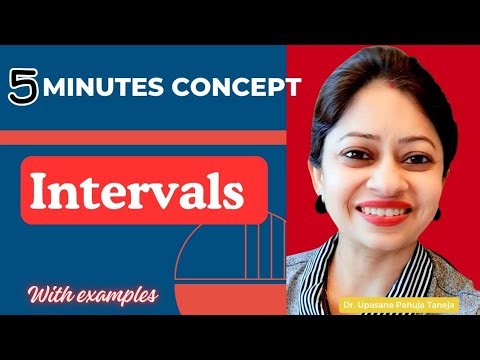 Intervals || open interval || closed interval || finite infinite Intervals
