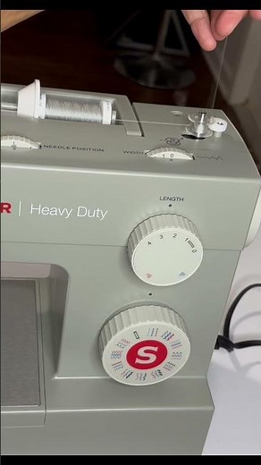 Part 1 Thread a bobbin Singer Heavy Duty 4452 #diy #sewing #sewingtutorials #tutorials #singer