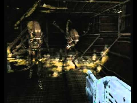 Alien Resurrection trailer (PS1)
