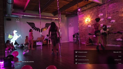 pole dancing class