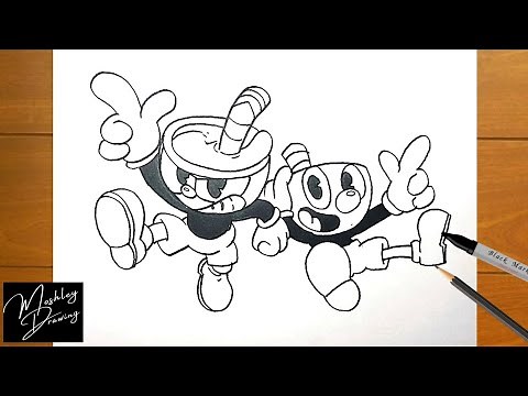 How to Draw Cuphead and Mugman