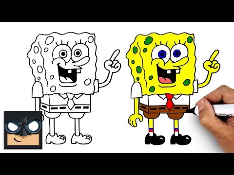 How to Draw Spongebob Squarepants | Beginner Drawing Tutorial (Step-by-Step)