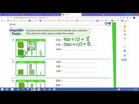 Lesson 9-5 Different Ways to Name the Same Number