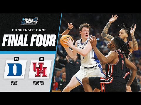 Houston vs. Duke - Final Four NCAA tournament extended highlights
