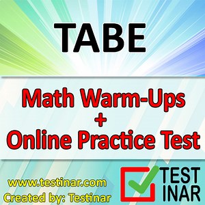 TABE Math Warmups   Online TABE Math Practice Questions