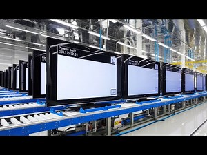 How Televisions Are Made: Inside the World's Largest TV Factory!