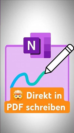 ✍️ OneNote: PDF einfügen & Notizen machen