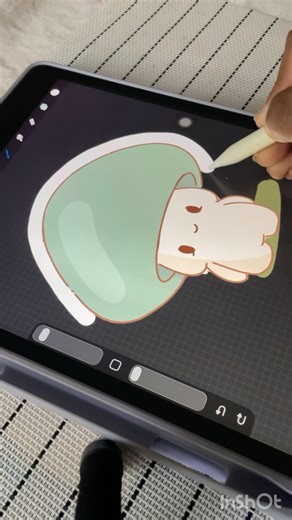 Draw your own stickers on procreate | sticker outline #stickers #procreate