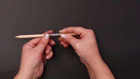 DIY Thread Embroidered Flower