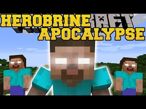 Minecraft: HEROBRINE TAKES OVER MINECRAFT (HEROBRINE IS EVERYWHERE!) Mod Showcase