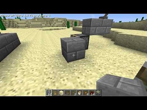 Minecraft - Tutorial: Door Trap