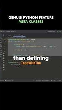Have you heard of a meta class in python?