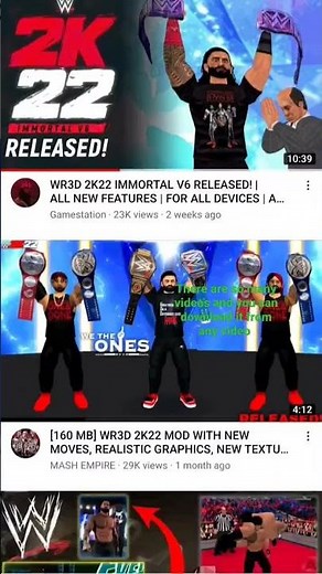 How to download 2k22/wr3d mod