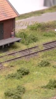 See this easy way to making grass tufts! You can also check out our free guide on Creating Model Trees here: https://ow.ly/amwM50USEQX | Model Railroad Academy