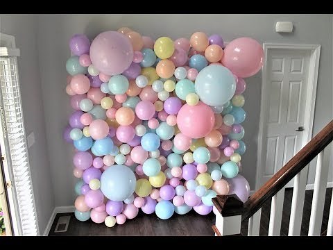 Balloon Wall DIY | How To | Tutorial