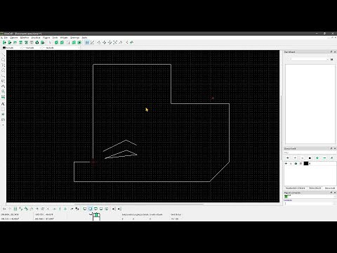 LibreCAD - Lesson 02 - Start to Draw With Line Tool, Basic Commands, Navigation, Selection, Units XY