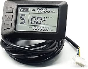Ebike LCD Display Meter KT-LCD7U 24V 36V 48V 52V Electric Bike Conversion Kit Display for KT Controller