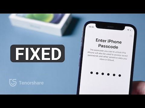 How to Fix Stuck on Enter iPhone Passcode 2021