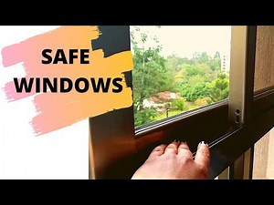 HOW TO SECURE SLIDING WINDOWS/ SAFTEY IN YOUR HOME/ SAFE WINDOWS