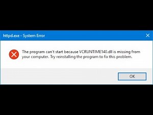 vcruntime140dllを修正する方法がWindows10/11で見つかりませんでした