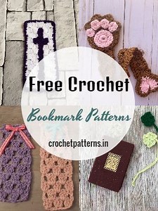 30 Elegant Free Crochet Bookmark Patterns