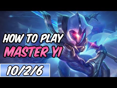 HOW TO PLAY MASTER YI | Build & Runes | Diamond Commentary | League of Legends