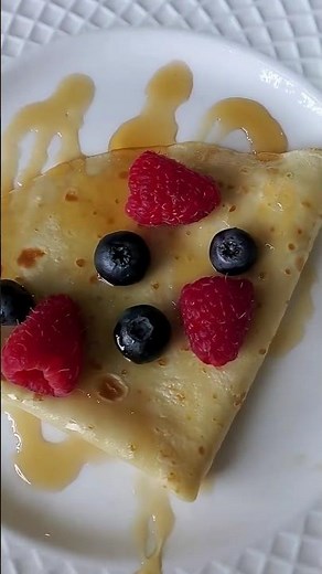 Try This Quick and Easy Breakfast! Delicious Crepes!