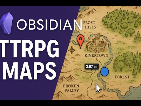 Zoom Map – Interactive Maps in Obsidian A lightweight plugin for Obsidian