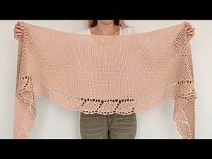 VIBRANT VIRGINIA SHAWL - FREE CROCHET PATTERN