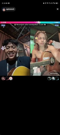 Live Performance of Mojang Priangan by Epin and Ical