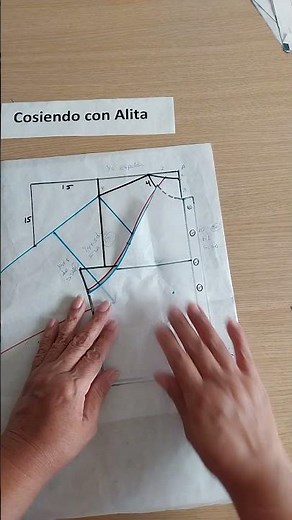 Molde base de la manga ranglan video completo en Cosiendo con Alita