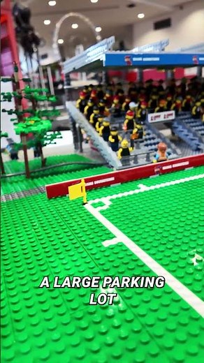 Custom LEGO Football Stadium at Bricks and Moore 2025