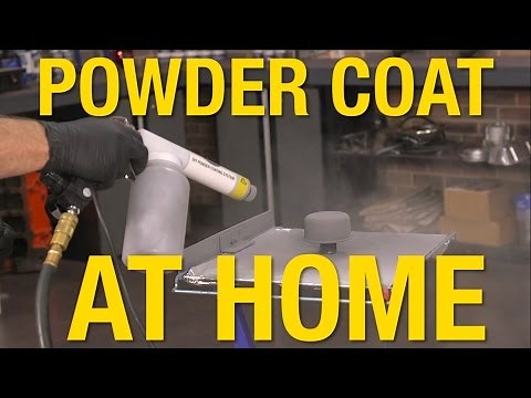 Get Professional Looking Powder Coated Parts At Home - Eastwood DIY Powder Coating System