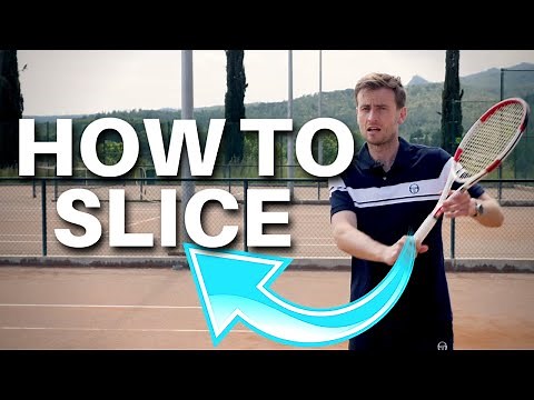 Tennis Backhand Slice Lesson - How To Slice Like Federer in 3 Steps