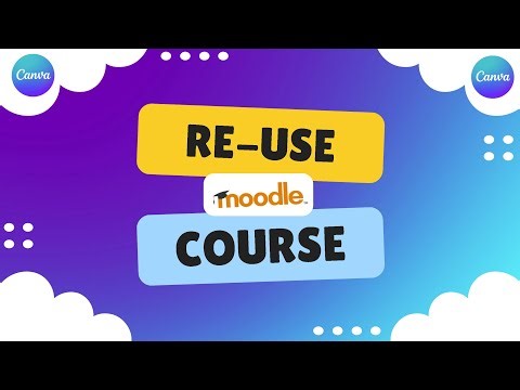 Moodle Tutorial: Reuse, Copy, or Import Courses Step-by-Step (2025 Guide)