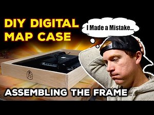 DIY Digital Map Case for TTRPGs | NO MORE PAPER MAPS (4 - Assembling the Frame)