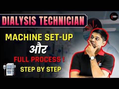 Dialysis Machine Setup & Process 💉 | Step by Step Dialysis Procedure Explained