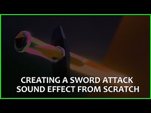 How to create a sword attack sound effect?