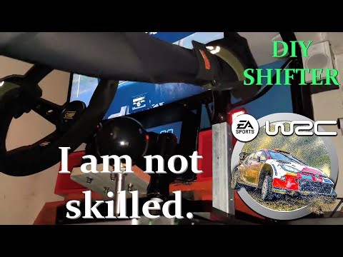 DIY Sequential Gear Shifter For WRC Racing Simulator.
