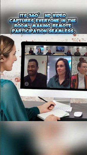 Owl Labs Meeting Owl 3 360° AI Powered Conference Camera for Seamless Hybrid Meetings