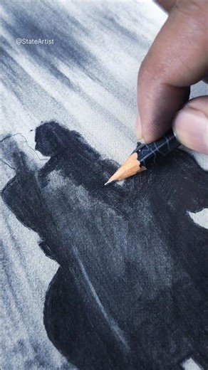 Couple drawing with charcoal | Charcoal Drawing easy | Golden Brown #goldenbrown #drawing #shorts