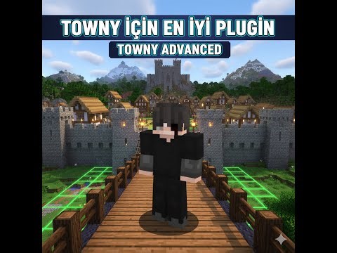 TOWNY KURACAKLAR İÇİN BU PLUGİN HARİKA !!!!! (towny advanced plugin tanıtımı) (server kurulum) #5