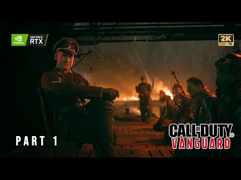 CALL OF DUTY VANGUARD RTX (2K-60FPS) Walkthrough Gameplay Part 1 - (COD Campaign)