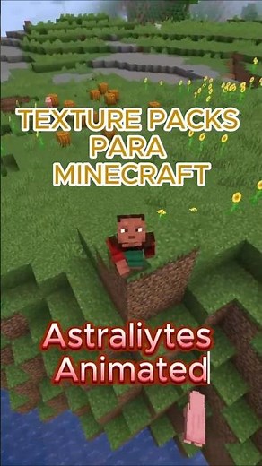 TEXTURES PACKS PARA MINECRAFT(Astraliyte's Animated) #minecraft #texturepack