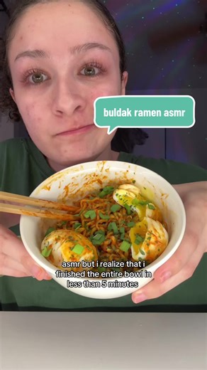 lmk what asmr you want next 👀 you ask and i shall deliver 😌 #fyp #asmr #trend #food #buldakramen