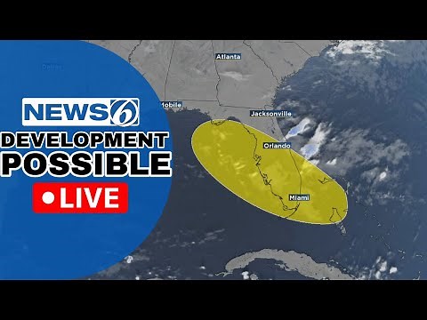 🔴NEWS 6 WEATHER LIVE AT 9:30 | Tropical Disturbance To Fuel Widespread Rain In Florida