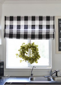 How to Make a Stylish and Tailored Looking DIY Roman Shade