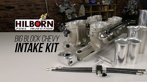 There is simply no beating the look of stack injection! Hilborn’s new EFI-R intake capitalizes on the aesthetics and racing heritage of Hilborn’s original intake manifolds and adds the capability of modern electronic fuel injection and machining. These intakes improve throttle response, low-end torque, and high-speed power, and fit 9.800in and 10.200in deck height big-block Chevy engines when ordered with the correct valley cover. See More: holley-social.com/HilbornEFISystems #Hilborn #HilbornIn