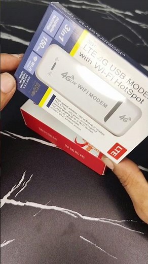 LTE 4G USB MODEM with WI-FI HotSpot